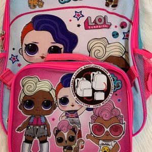 Lol Surprise Backpack and Lunchbag